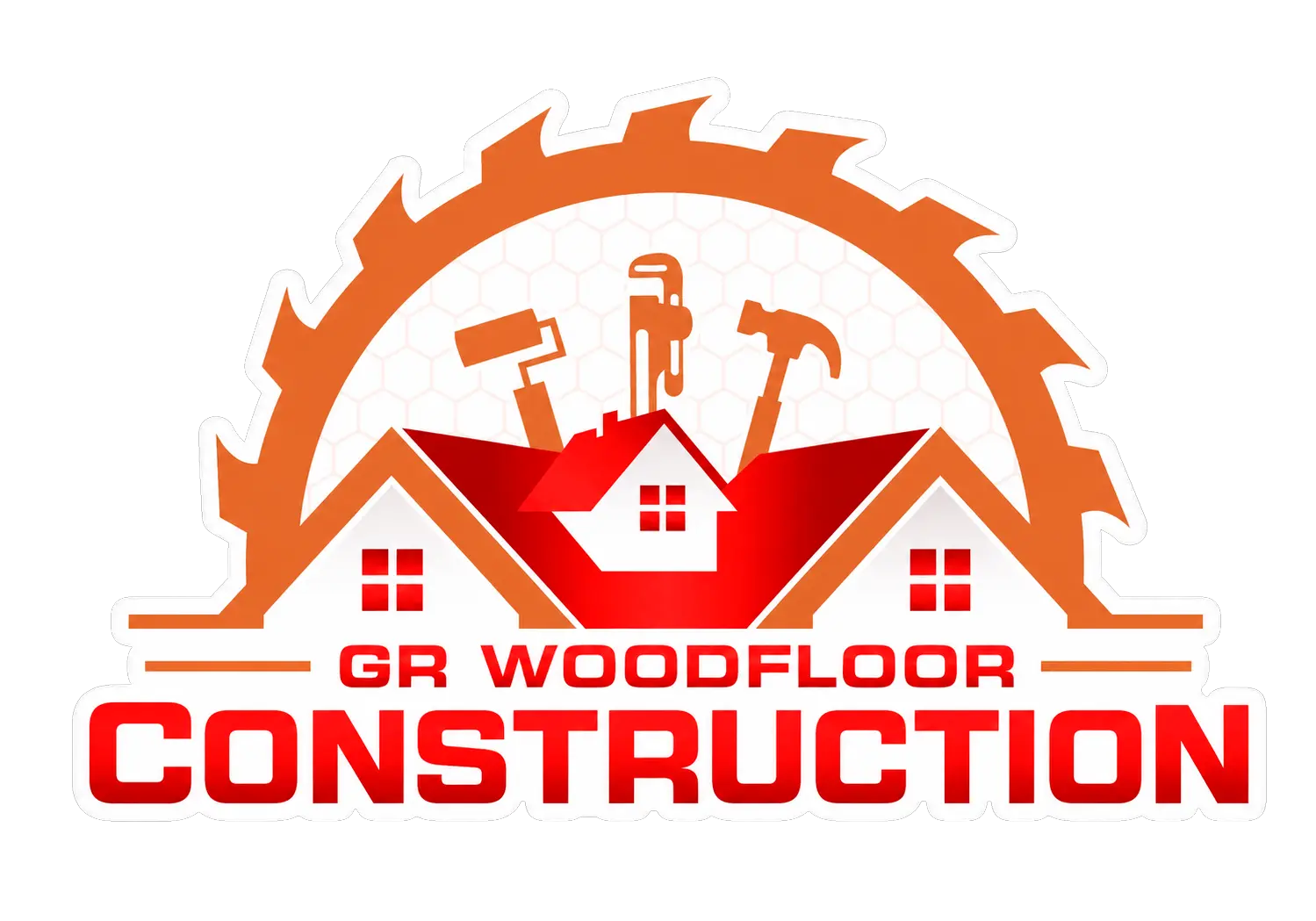 GR Woodfloor & Construction primary logo
